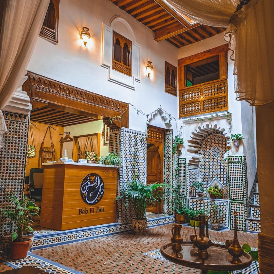 Riad & Cafe Culturel Bab El Fan Tetouan Bagian luar foto